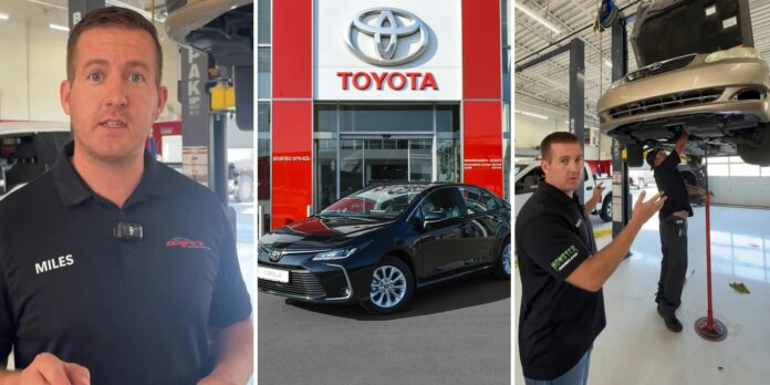 ‘$500-plus for just the part’: Mechanic issues pre-purchase inspection warning when Toyota Corolla comes in