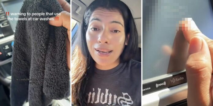 ‘Be careful’: Woman issues warning to people who go to public car washes after infotainment system gets ruined