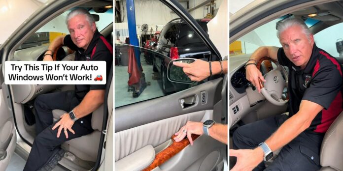 ‘How did that fix it that’s crazy’: Mechanic shares how to fix automatic windows that don’t roll up, down