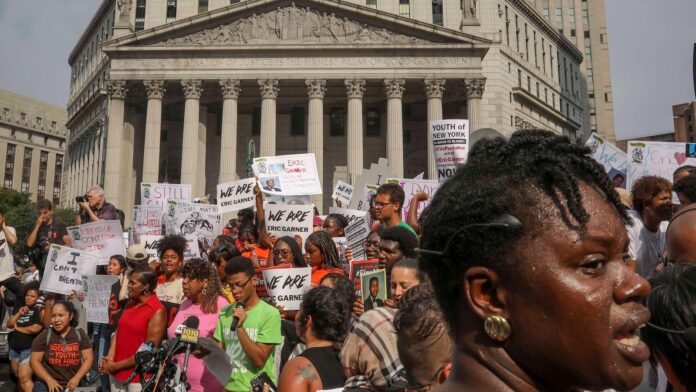 ‘I can’t breathe’: Eric Garner remembered on the 10th anniversary of his chokehold death