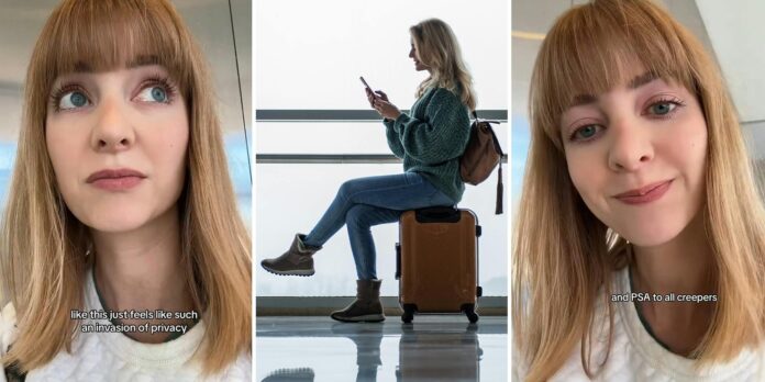 ‘I saw your number on your luggage tag’: Woman receives shocking message while waiting for her flight