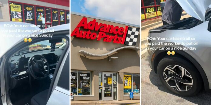 ‘I work at Autozone and the times people come in with Kias with no oil surprises me’: Kia driver needs oil change so bad she goes to Advance Auto Parts