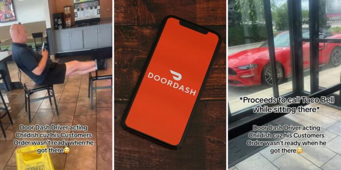 ‘I’d call DoorDash and let them know he’s not welcome back’: Taco Bell workers can’t believe what driver does while he’s waiting for your order