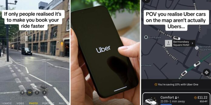 ‘It’s to make you book your ride faster’: Customer says Uber is ‘lying’ about the number of available cars on its real-time map