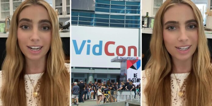 ‘Send a bill’: Woman says VidCon workers ‘robbed’ her small mental health business