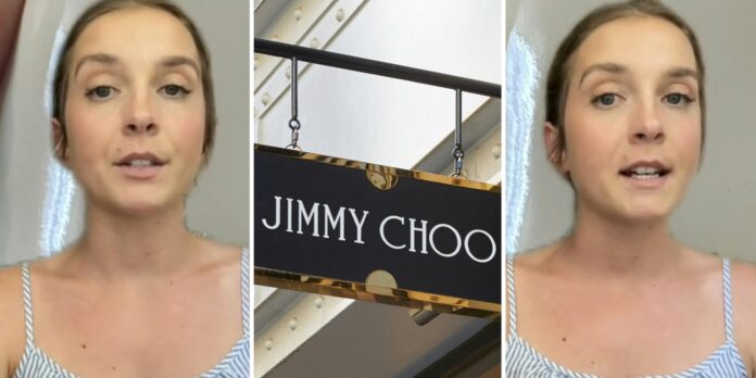 ‘Steve Madden would never’: Bride-to-be slams Jimmy Choo after $1,100 shoes broke during dress fitting. They tried to give her a broken replacement