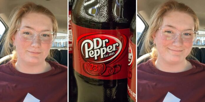 ‘That’s Sprite’: Customer opens Dr. Pepper bottle. Then she notices something strange