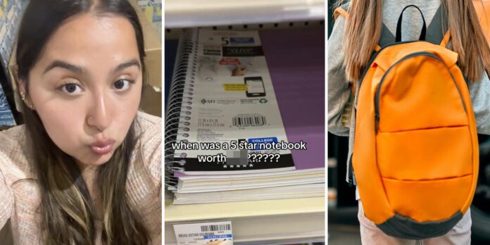 ‘That’s literally half my tank’: Back-to-school shopper shocked at cost of Five Star notebook