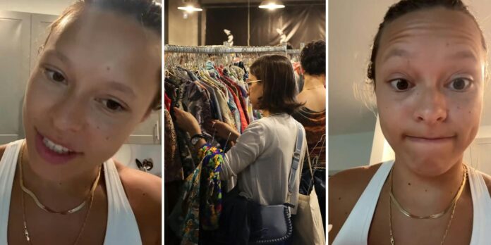 ‘The gasp I let out’: Woman reveals why you should always wash your thrifted clothes before wearing them