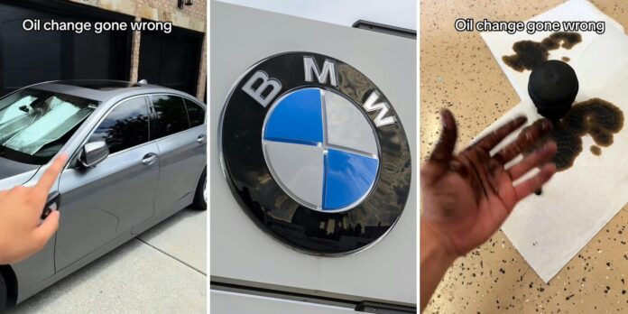 ‘This is why you take these to the dealer!’: BMW owner tries to change oil on own car. It goes terribly wrong