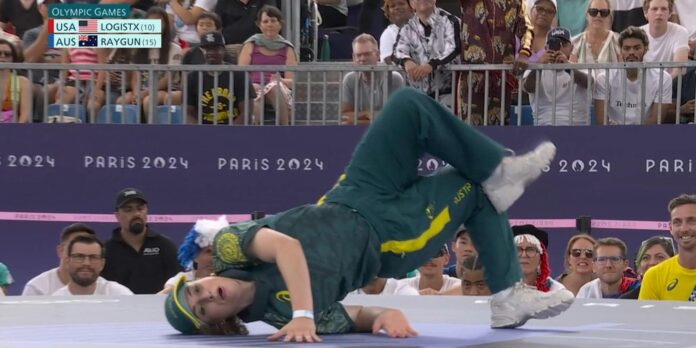 Australian breakdancer ‘Raygun’ earned zero points but launched hundreds of memes