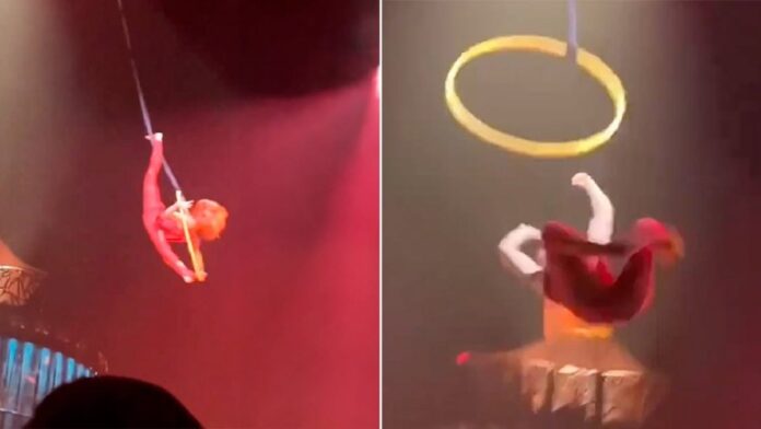 Cirque du Soleil artist falls during performance in Oregon