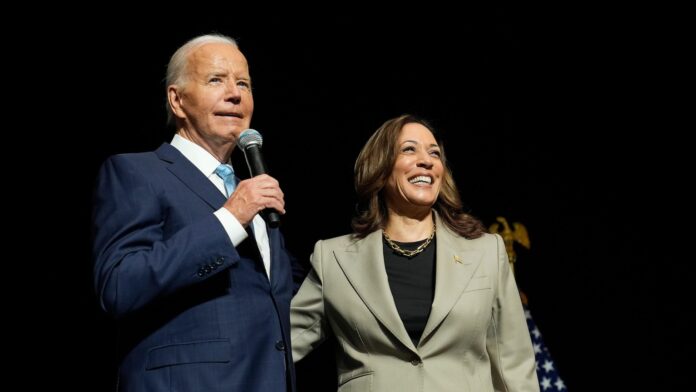 Days before convention, Democrats haven’t updated their party platform to replace Biden with Harris