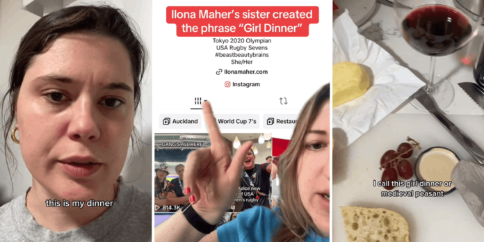 Fun fact: Ilona Maher’s sister created the term ‘Girl Dinner’