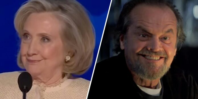 Hillary Clinton’s response to DNC crowd’s ‘Lock him up’ chant was a Jack Nicholson meme