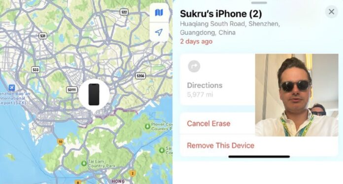 London man's stolen iPhone traced to China