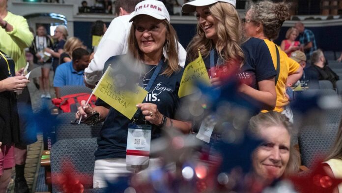 Moms for Liberty fully embraces Trump and widens role in national politics as election nears