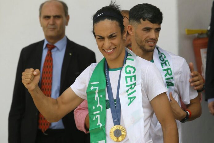 Olympic boxing champ Khelif gets hero’s welcome in Algiers