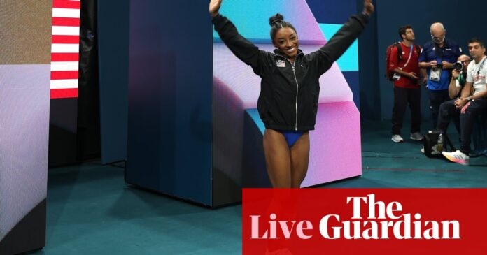 Olympic gymnastics live: Simone Biles goes for all-around gold in Paris