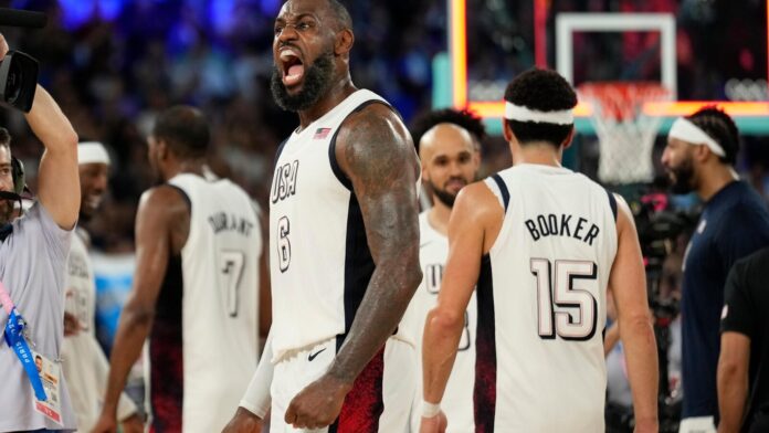 Olympics basketball Latest: LeBron James, US face Victor Wembanyama, France for gold