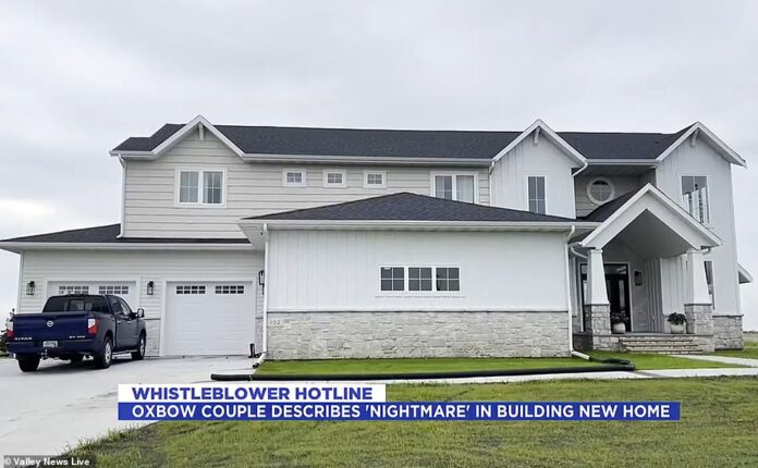 A North Dakota couple says they spent $1.1 million building this property as their 