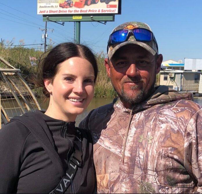 PHOTO: Lana Del Rey new boyfriend, Jeremy Dufrene, is a boat driver for alligators on tours in Alabama