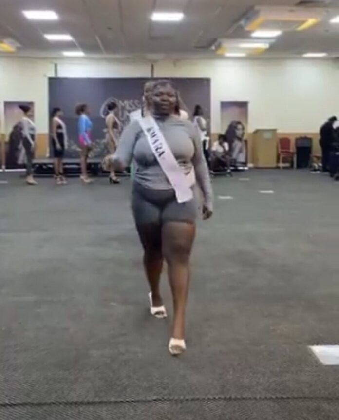 PHOTO: Outrage as South Africans are voting for Miss Kwara, Ufa Dania, after being bodyshamed during Miss Universe 2024