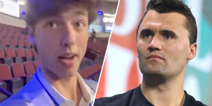 Parker Short, viral Kendrick Lamar rapping Dem, calls Charlie Kirk ‘so weird’ in DNC confrontation