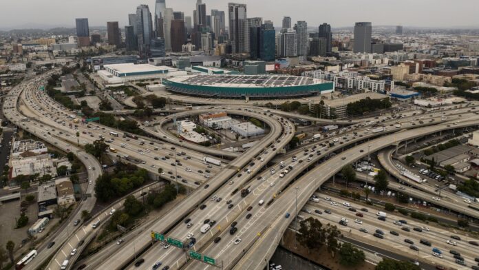 Quake felt from LA to San Diego, swaying buildings and knocking items off shelves but no big damage