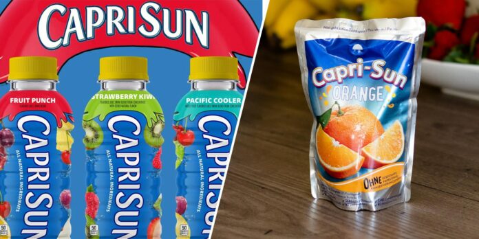 Reports that Capri Sun is phasing out pouches for bottles is ruining childhoods everywhere: ‘Should be ILLEGAL’