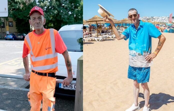 Street cleaner's dream holiday to Portugal after community effort