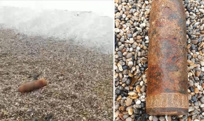 Suspected unexploded bomb prompts Beer beach evacuation