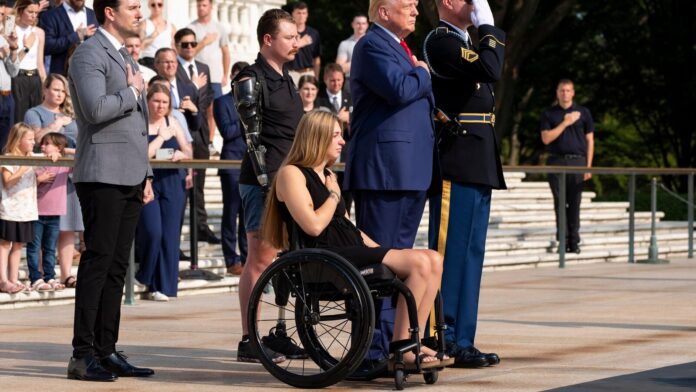 Trump campaign was warned not to take photos at Arlington before altercation, defense official says