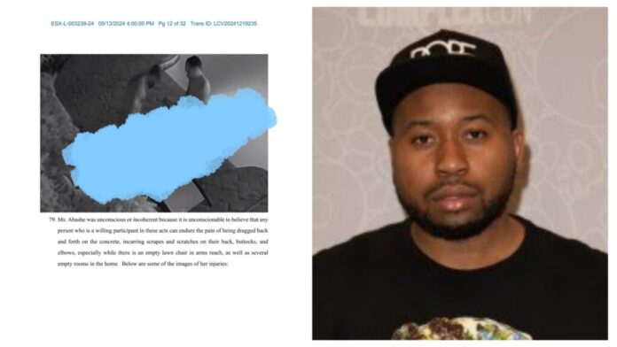 VIDEO: Court document confirmed DJ Akademiks penetrated Ms Ziya Abashe anally without using protection in threesome scandal as she got dragged on the concrete