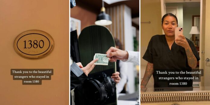 ‘Humanity and well-traveled guests love it’: Hotel worker praises guests for leaving a tip for her in this ‘secret’ place