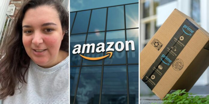 ‘I don’t know what to do with it’: Customer gets Amazon package delivered. They left something unexpected at her house