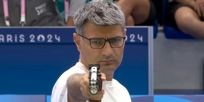 ‘I know a retired hitman when I see one’: Olympics fans love Turkish shooter Yusuf Dikec’s casual swag