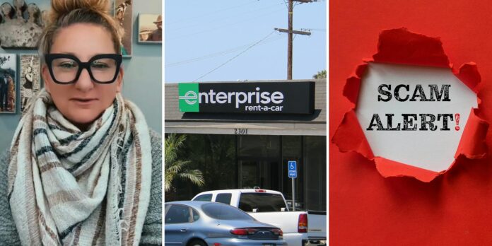 ‘I no longer rent from that company’: Driver warns against Enterprise Rent-a-Car after they allegedly tried to scam her