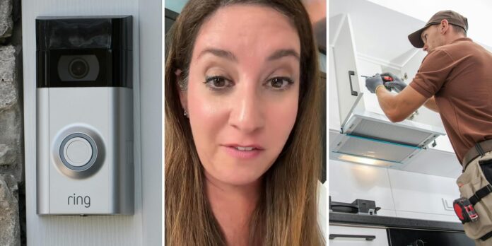 ‘I texted the neighbor’: Woman checks Ring cameras to monitor contractor working on her kitchen. Then she sees her neighbor walk in