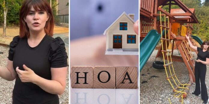 ‘I’m pretty sure they got it on Facebook Marketplace’: Homeowner says HOA increased her fees to build a park. Then she notices what it is they built