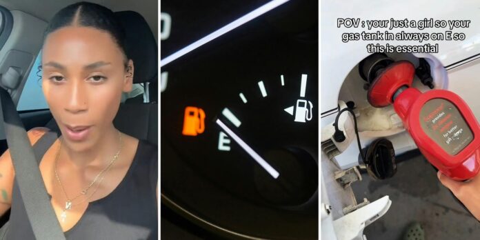 ‘My worst fear is being stranded’: Driver says car is always running on empty. So she uses this 1 product every time she fills her tank