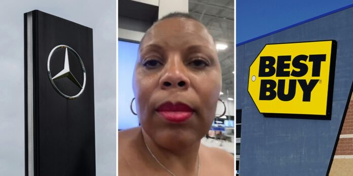 ‘Now i have to rethink the whole brand!!’: Woman puts Mercedes on blast for scary feature that happened while she was trying to shop at Best Buy