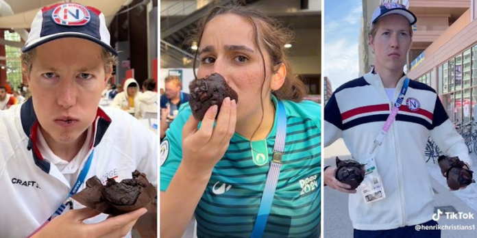 ‘Olympic muffin man’: What’s going on with the chocolate muffins at the Olympic Village?