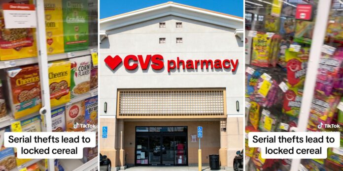 ‘Online shopping and delivery only will become the norm’: Shopper finds Frosted Flakes, Froot Loops locked up at CVS