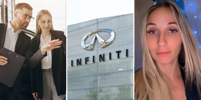 ‘Pink tax’: Woman catches car salesman trying to scam her at Infiniti dealership