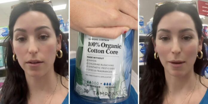 ‘So we can’t win?’: Shopper says pads, tampons aren’t actually ‘organic,’ shares how companies ‘get you’