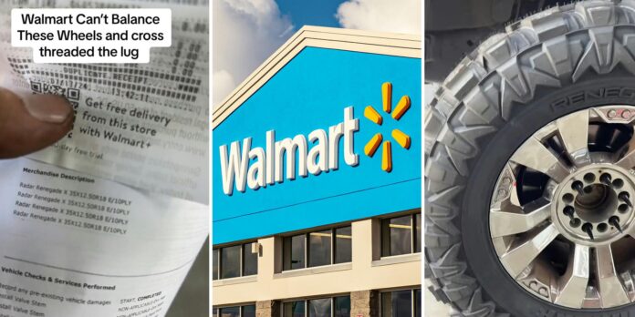 ‘Stud probably got damaged’: Mechanic issues Walmart tire service warning after noticing something off with these Radar Renegades