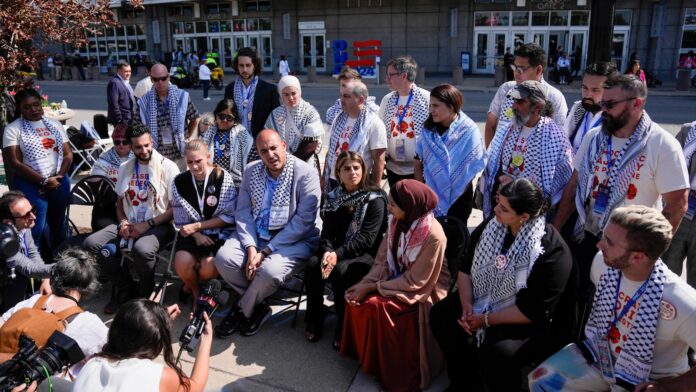 ‘The answer is no’: Pro-Palestinian delegates say their request for a speaker at DNC was shut down