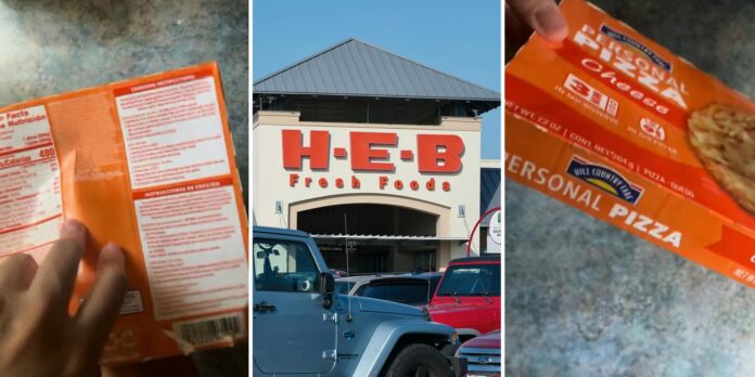 ‘The box felt a little light’: HEB shopper can’t believe what was inside her Hill Country Fare frozen pizza