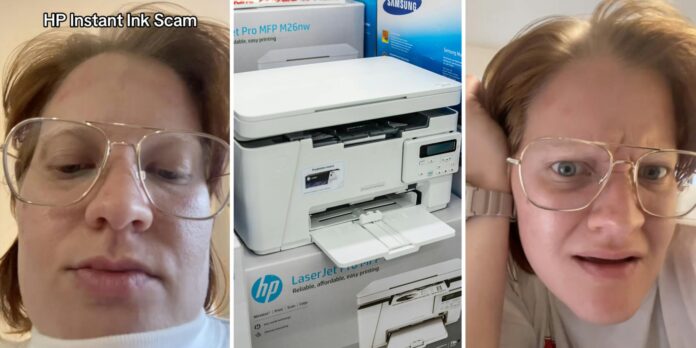 ‘The ink is completely full’: Woman warns against HP printers after canceling subscription. It won’t let her print anything